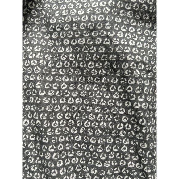 Denim And Flower Men’s Collared Button Down Shirt Slim Fit Sz Medium Gray - Picture 2 of 6